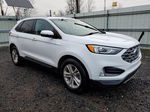 2019 Ford Edge Sel White vin: 2FMPK4J90KBC26047