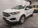 2019 Ford Edge Sel White vin: 2FMPK4J90KBC37694