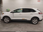 2019 Ford Edge Sel White vin: 2FMPK4J90KBC37694