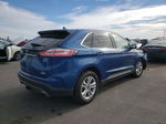 2020 Ford Edge Sel Синий vin: 2FMPK4J90LBA48965