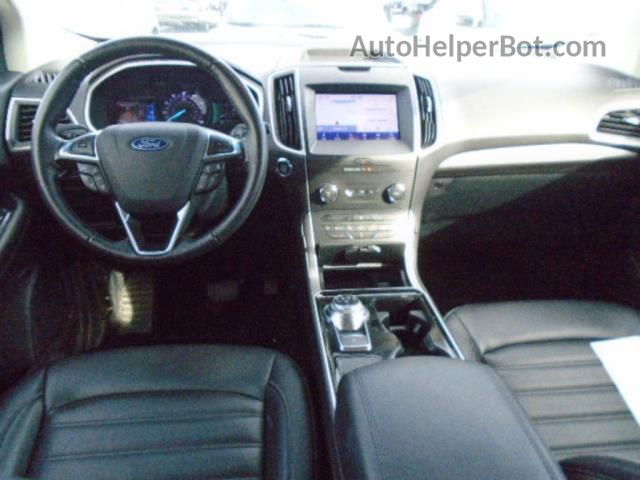 2020 Ford Edge Sel/st Line White vin: 2FMPK4J90LBB00255