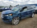 2020 Ford Edge Sel Blue vin: 2FMPK4J90LBB37158