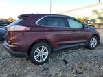 2020 Ford Edge Sel Maroon vin: 2FMPK4J90LBB51951