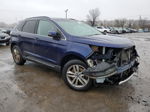 2016 Ford Edge Sel Синий vin: 2FMPK4J91GBB55223