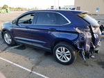 2016 Ford Edge Sel Blue vin: 2FMPK4J91GBB67274