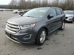 2016 Ford Edge Sel Gray vin: 2FMPK4J91GBC62241