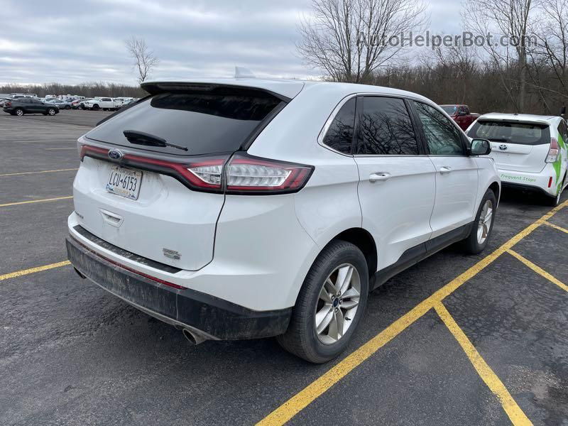 2017 Ford Edge Sel vin: 2FMPK4J91HBC10559