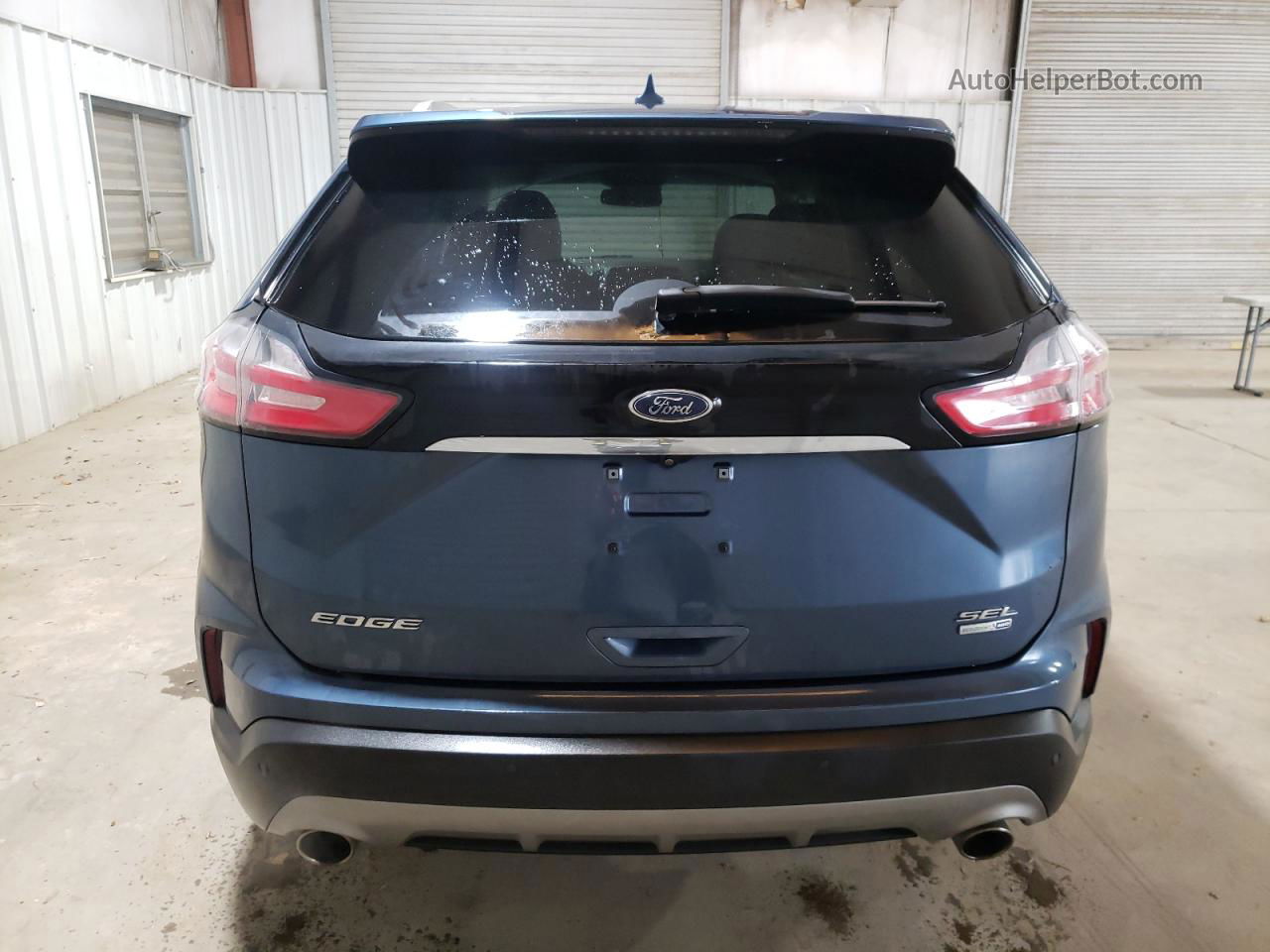 2019 Ford Edge Sel Blue vin: 2FMPK4J91KBB85010