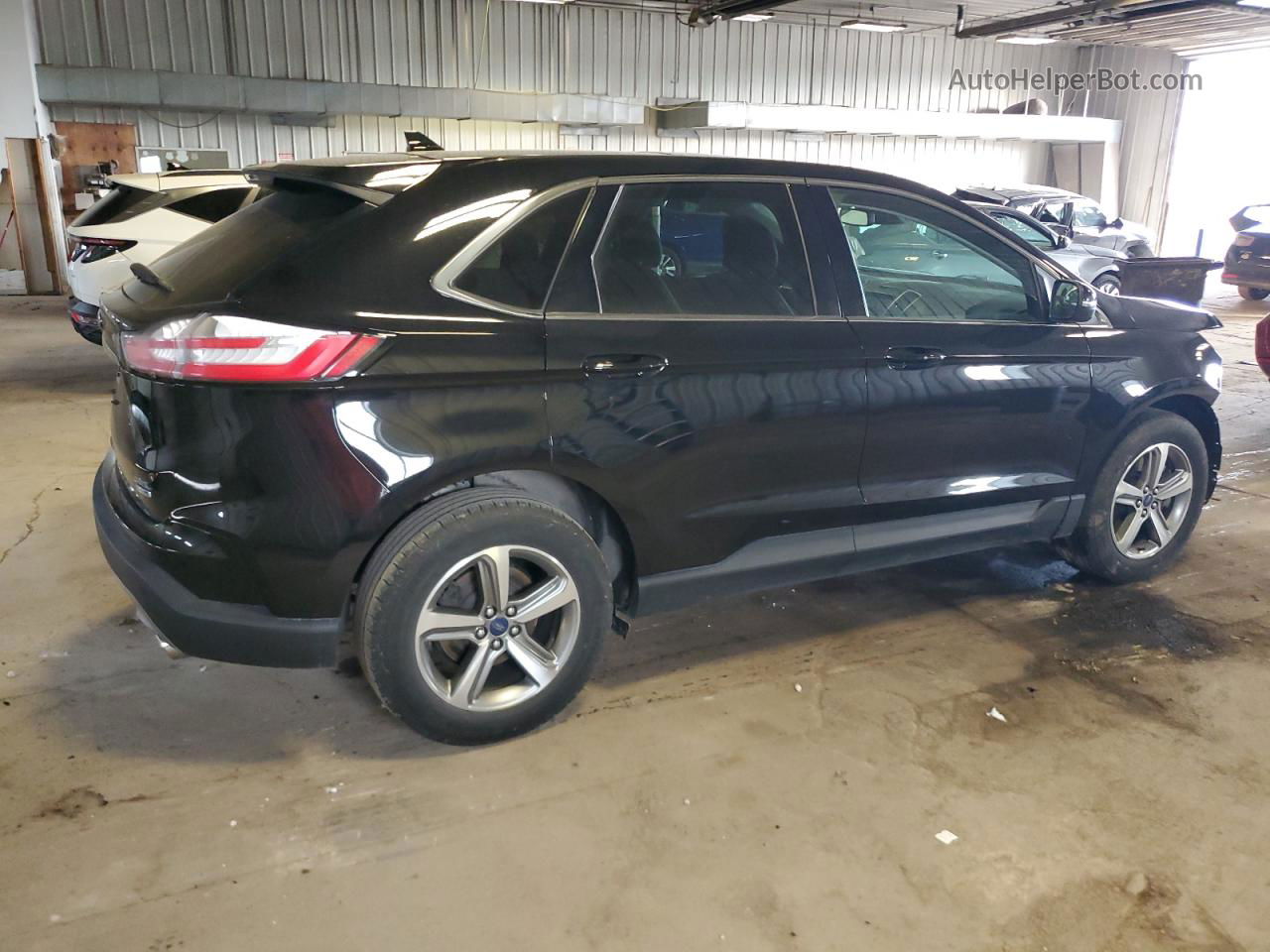 2019 Ford Edge Sel Black vin: 2FMPK4J91KBC16515