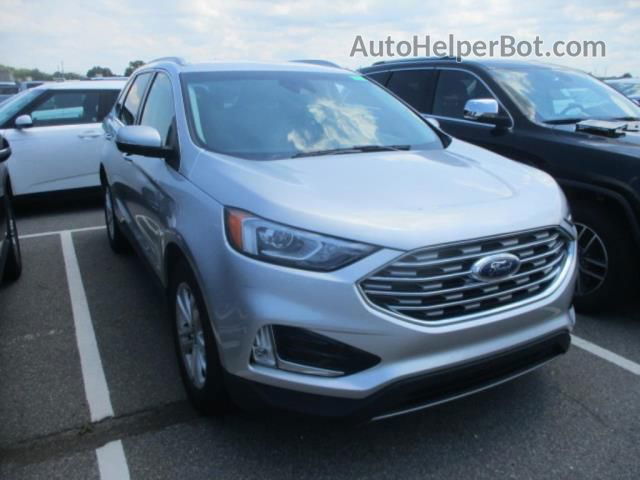 2019 Ford Edge Sel Silver vin: 2FMPK4J91KBC70851