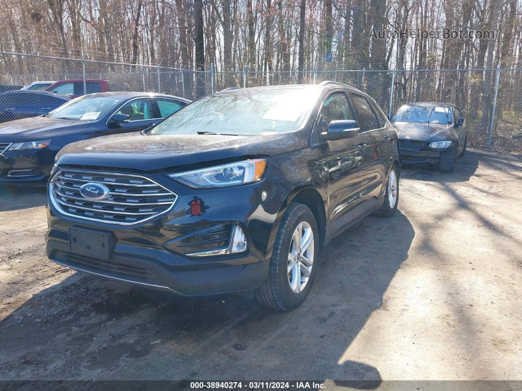 2020 Ford Edge Sel Black vin: 2FMPK4J91LBA30099