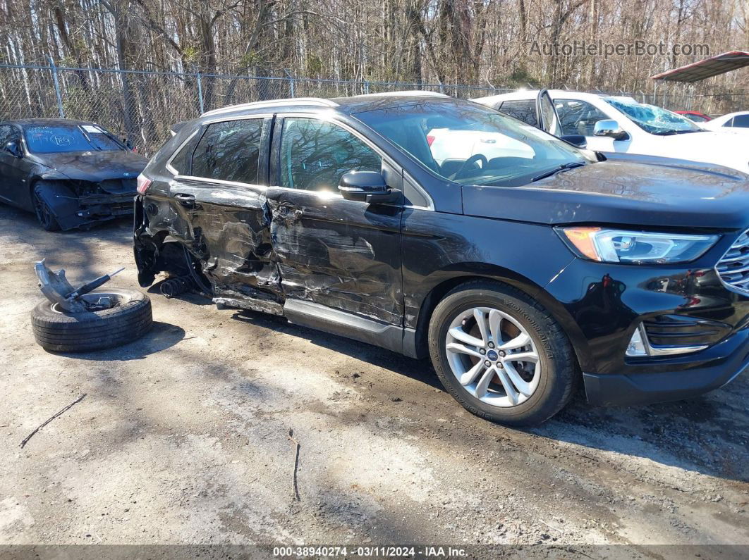 2020 Ford Edge Sel Black vin: 2FMPK4J91LBA30099