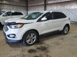 2020 Ford Edge Sel White vin: 2FMPK4J91LBA42981