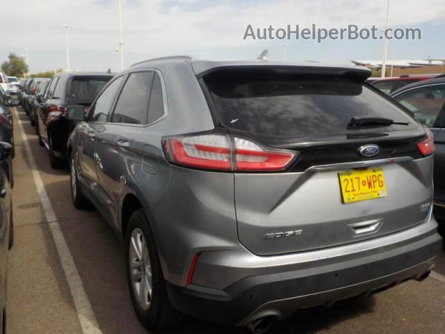 2020 Ford Edge Sel/st Line Silver vin: 2FMPK4J91LBA58176