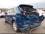 2020 Ford Edge Sel Синий vin: 2FMPK4J91LBA64530