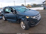 2016 Ford Edge Sel Blue vin: 2FMPK4J92GBB52525