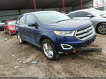 2016 Ford Edge Sel Blue vin: 2FMPK4J92GBC57131