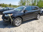 2017 Ford Edge Sel Black vin: 2FMPK4J92HBB40070