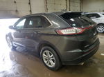 2017 Ford Edge Sel Gray vin: 2FMPK4J92HBC48396