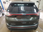 2017 Ford Edge Sel Gray vin: 2FMPK4J92HBC48396