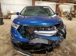 2018 Ford Edge Sel Blue vin: 2FMPK4J92JBB51026