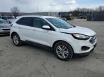 2019 Ford Edge Sel White vin: 2FMPK4J92KBB33871