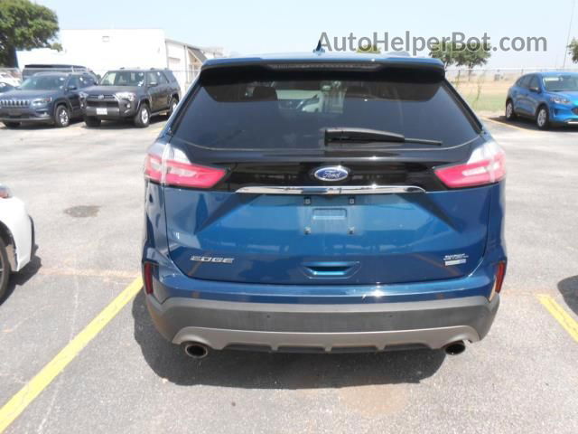 2020 Ford Edge Sel/st Line Green vin: 2FMPK4J92LBA41354