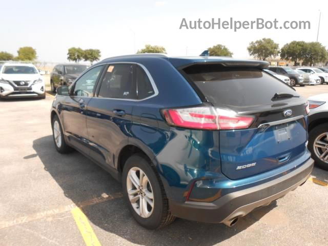 2020 Ford Edge Sel/st Line Green vin: 2FMPK4J92LBA41354