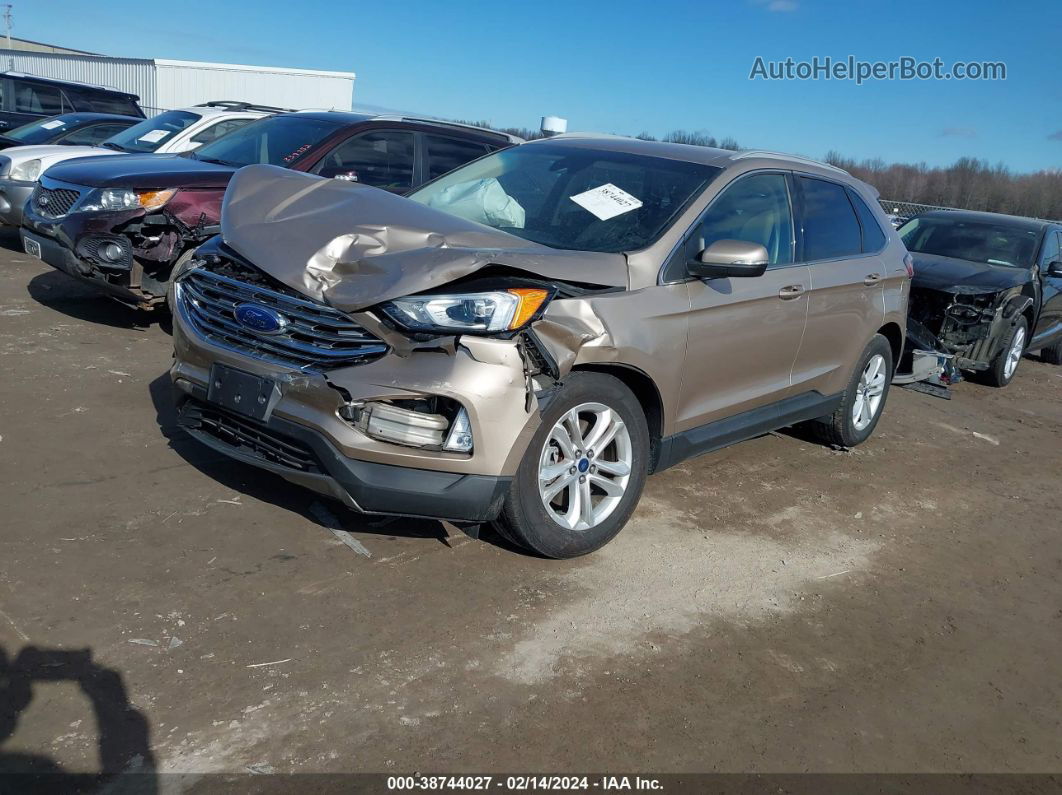 2020 Ford Edge Sel Gold vin: 2FMPK4J92LBA47798