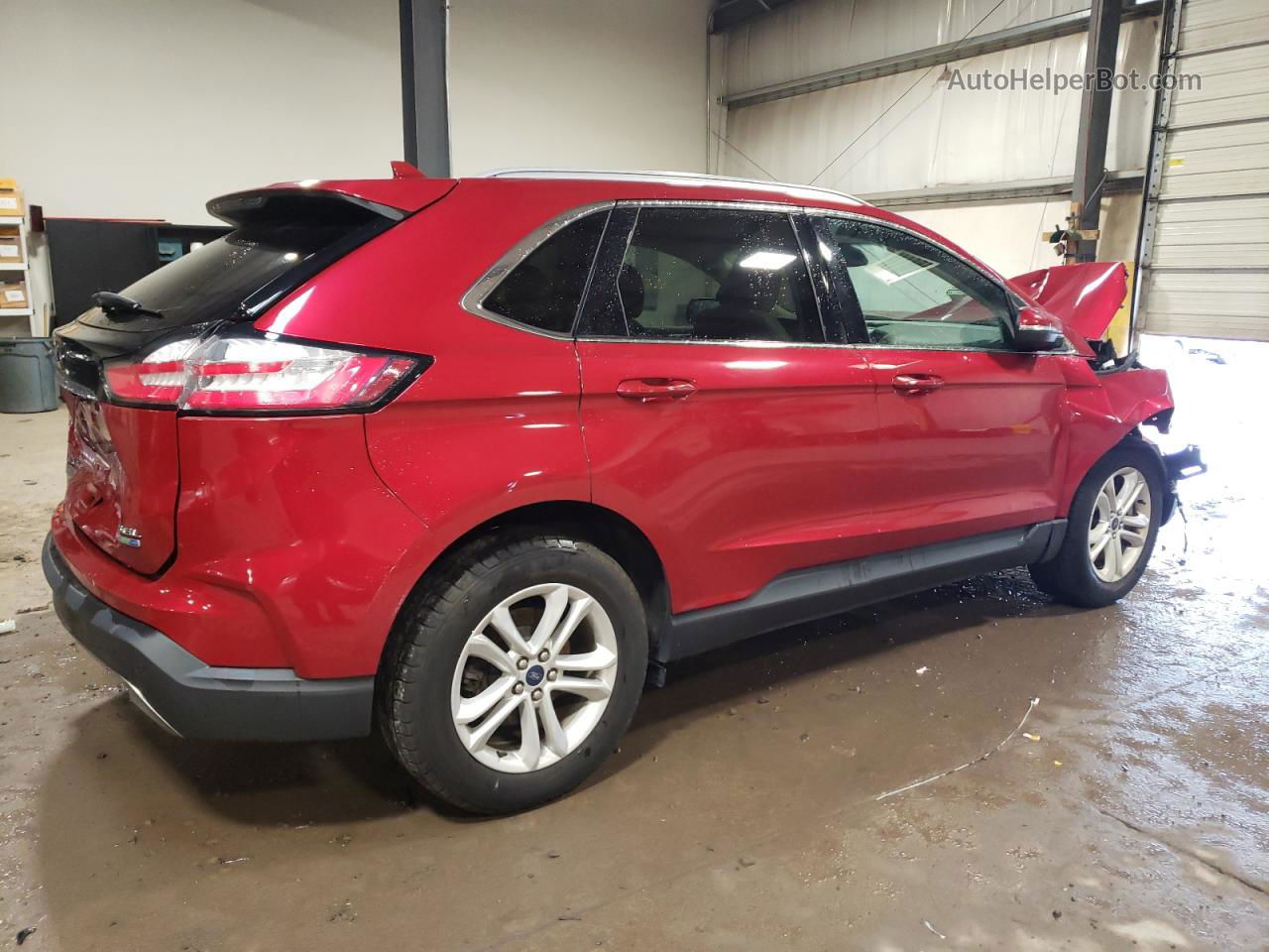 2020 Ford Edge Sel Красный vin: 2FMPK4J92LBA58879