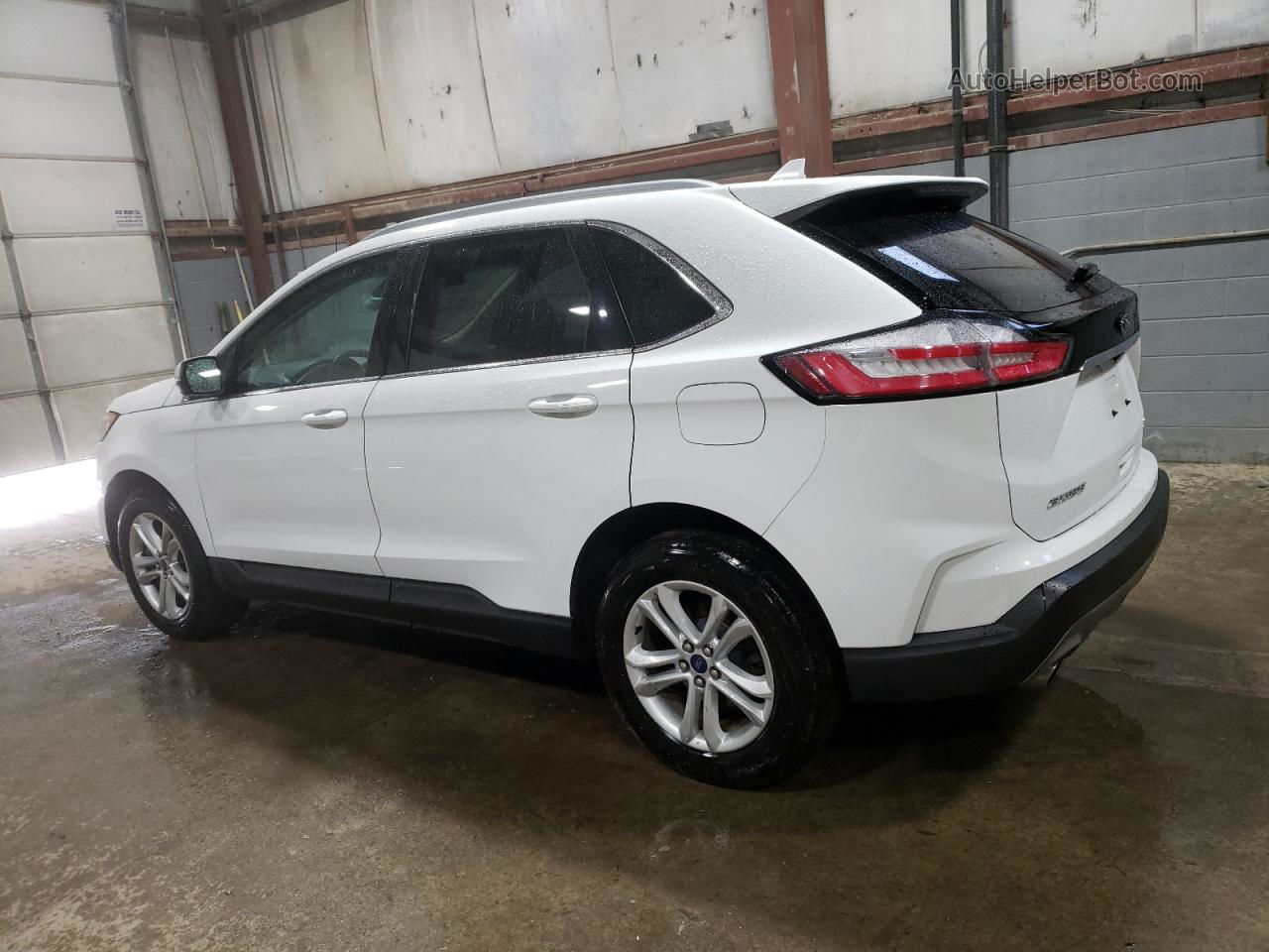 2020 Ford Edge Sel Белый vin: 2FMPK4J92LBA70661