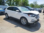 2020 Ford Edge Sel White vin: 2FMPK4J92LBB51319