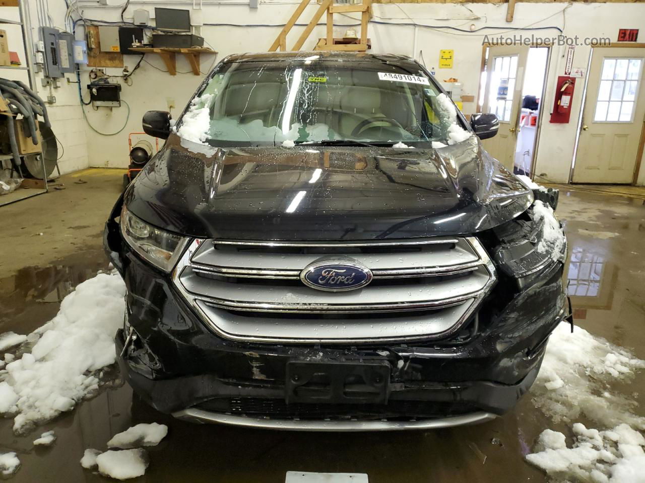 2016 Ford Edge Sel Black vin: 2FMPK4J93GBB32073