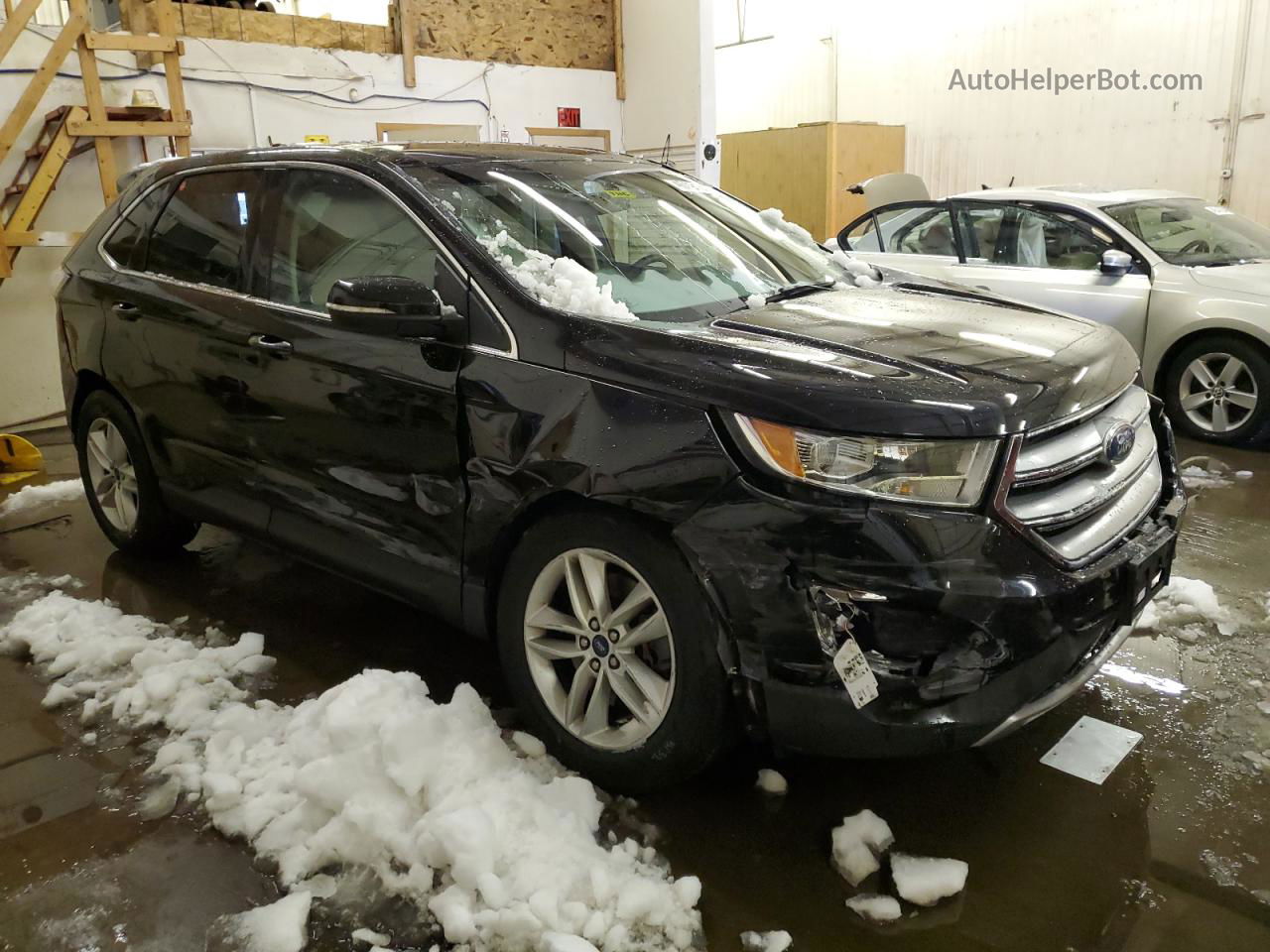 2016 Ford Edge Sel Black vin: 2FMPK4J93GBB32073