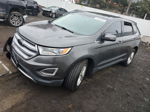 2016 Ford Edge Sel Gray vin: 2FMPK4J93GBC39009