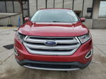 2017 Ford Edge Sel Burgundy vin: 2FMPK4J93HBB87673