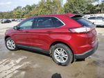 2017 Ford Edge Sel Burgundy vin: 2FMPK4J93HBB96230