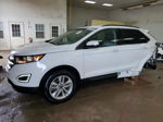 2017 Ford Edge Sel White vin: 2FMPK4J93HBC21434