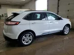 2017 Ford Edge Sel White vin: 2FMPK4J93HBC21434