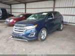 2017 Ford Edge Sel Blue vin: 2FMPK4J93HBC45085