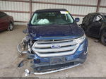 2017 Ford Edge Sel Blue vin: 2FMPK4J93HBC45085