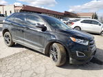 2018 Ford Edge Sel Black vin: 2FMPK4J93JBB51147