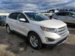 2018 Ford Edge Sel White vin: 2FMPK4J93JBC04459