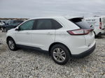 2018 Ford Edge Sel White vin: 2FMPK4J93JBC11587