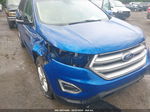 2018 Ford Edge Sel Blue vin: 2FMPK4J93JBC30589