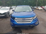 2018 Ford Edge Sel Blue vin: 2FMPK4J93JBC30589