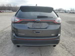 2018 Ford Edge Sel Gray vin: 2FMPK4J93JBC52365