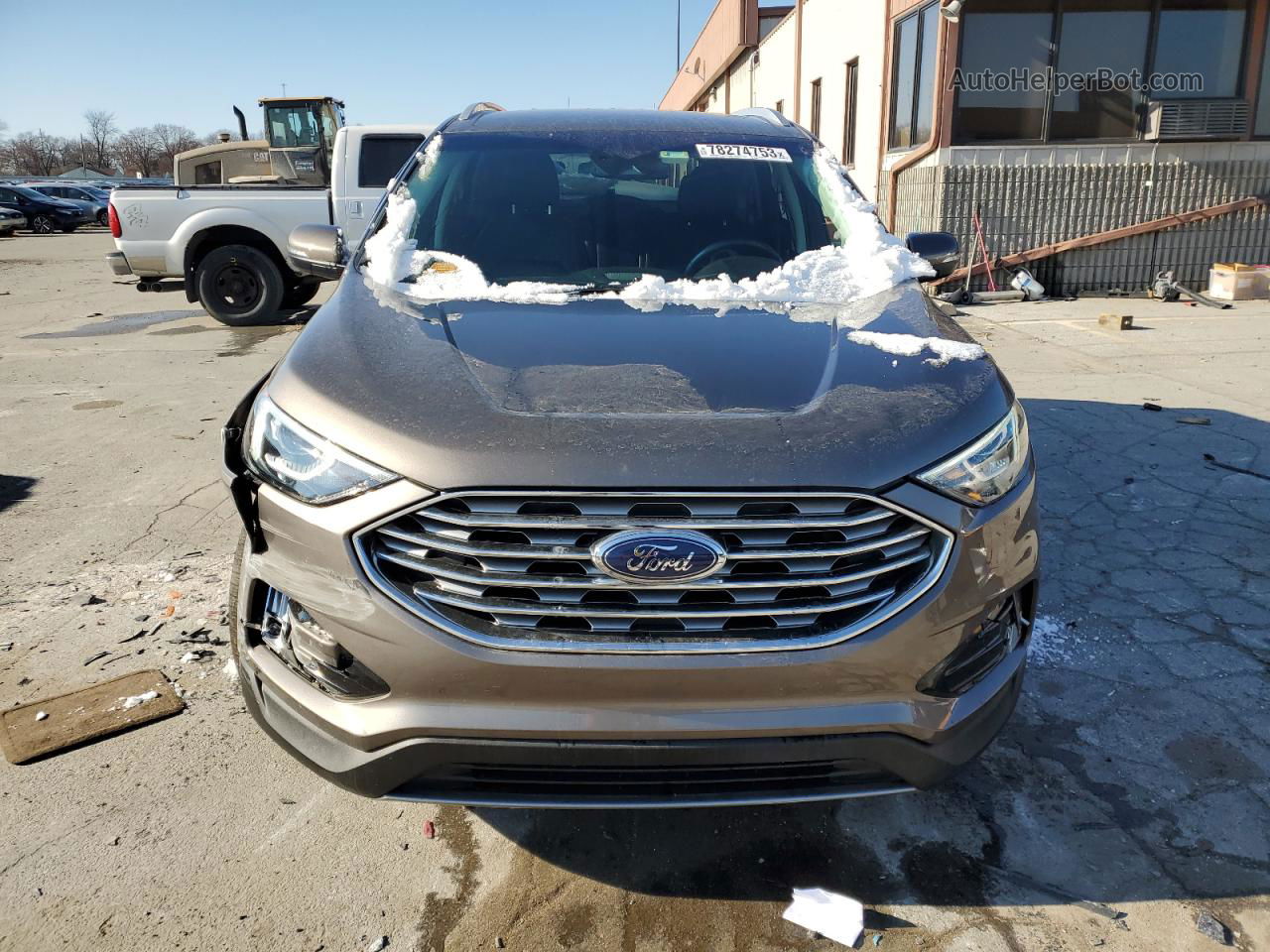 2019 Ford Edge Sel Tan vin: 2FMPK4J93KBB75241