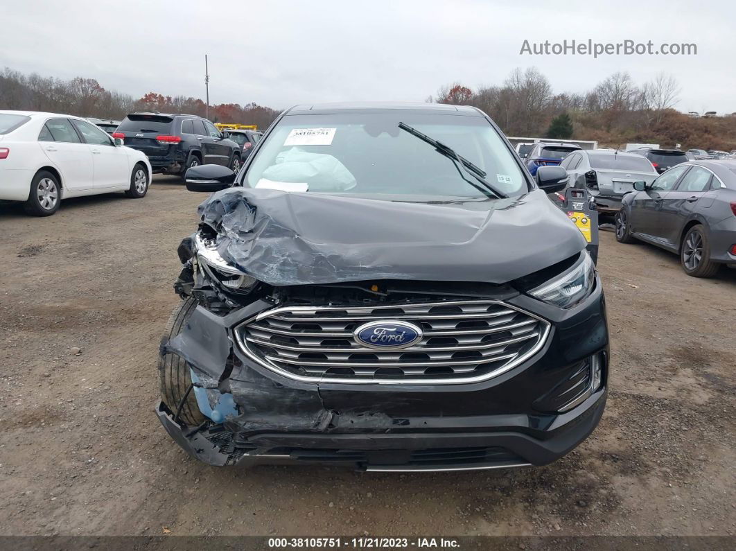 2020 Ford Edge Sel Black vin: 2FMPK4J93LBA66084