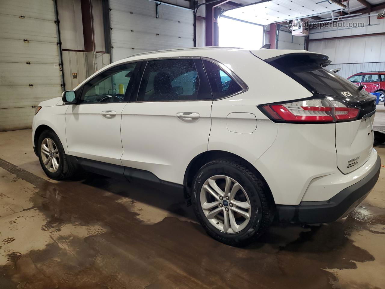 2020 Ford Edge Sel White vin: 2FMPK4J93LBB14912